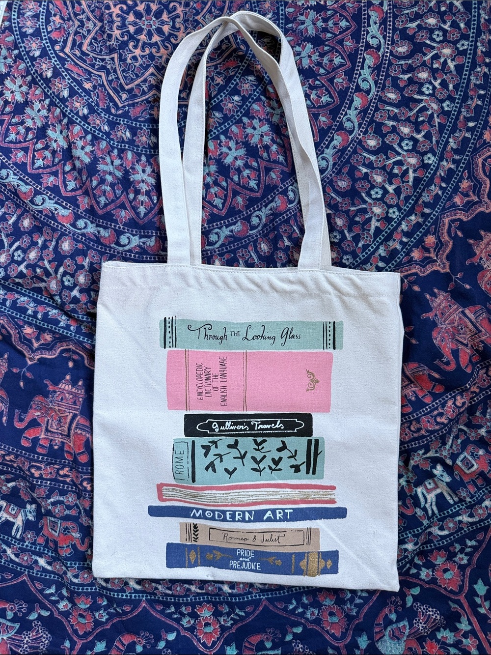 Kate Spade Book Canvas Tote - Picture 1 of 6